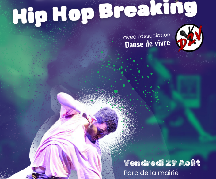 Affiche Break dance - théâtre de verdure 2025