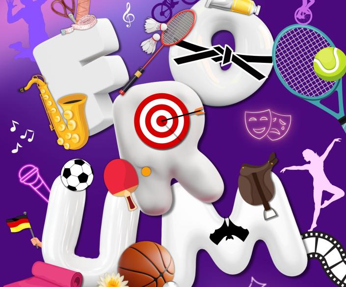 Affiche Forum des associations 2025