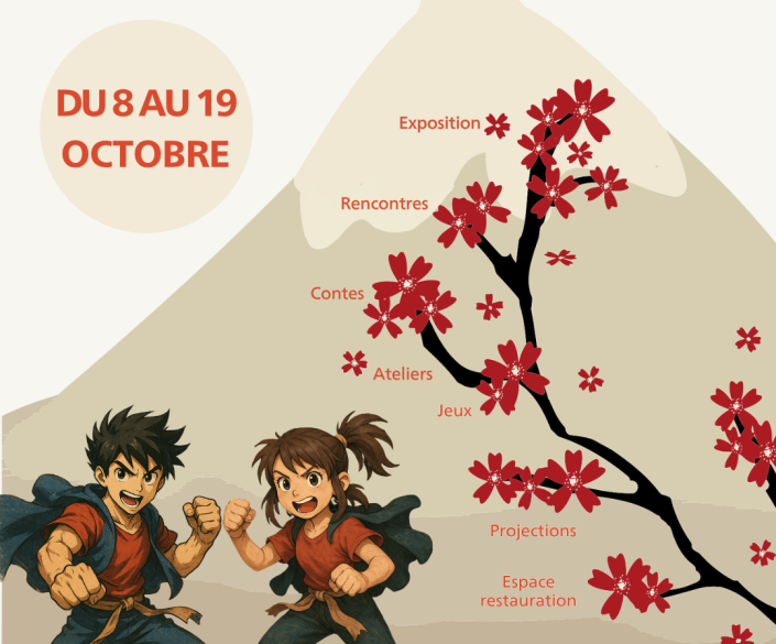 Affiche Festival Manga - 2025