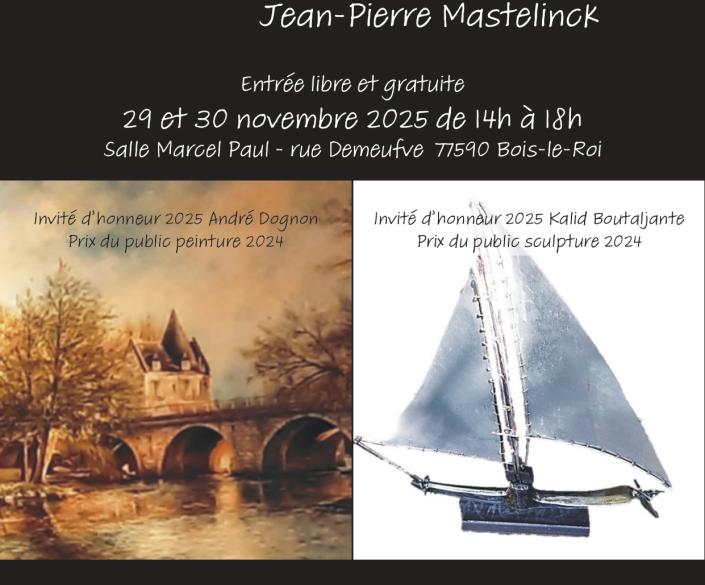 19e  SALON DE  PEINTURE & SCULPTURE Jean-Pierre Mastelinck - CAS