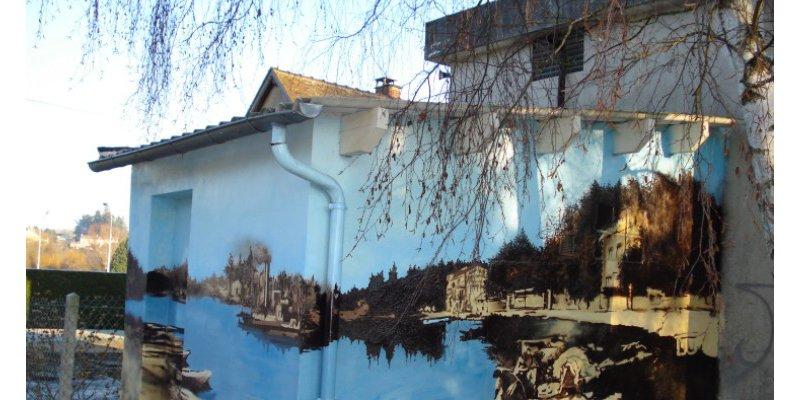 Fresque de l'écluse