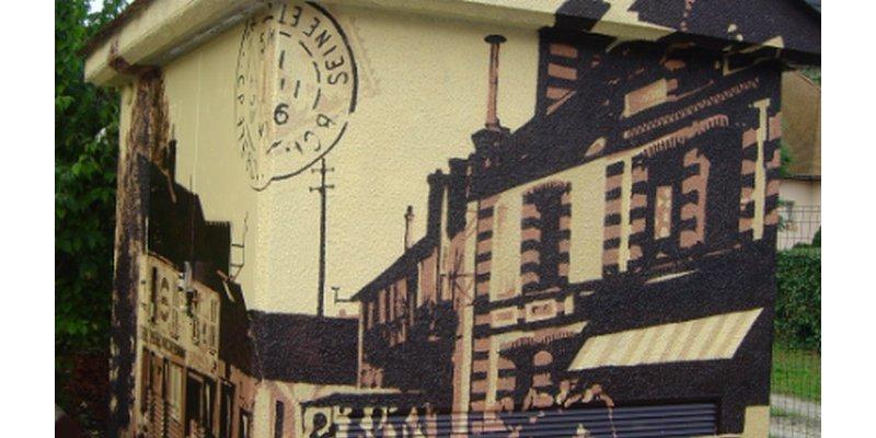 Fresque de la rue Gustave Baudouin