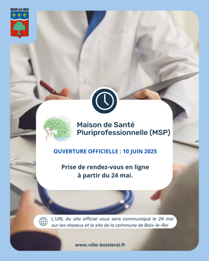 Maison de santé - ouverture