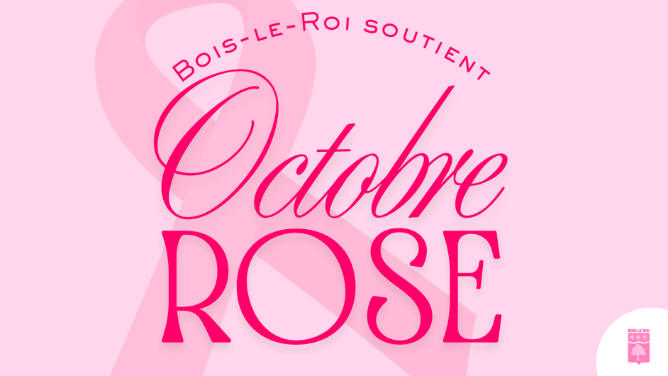 Bois-le-Roi soutient Octobre Rose