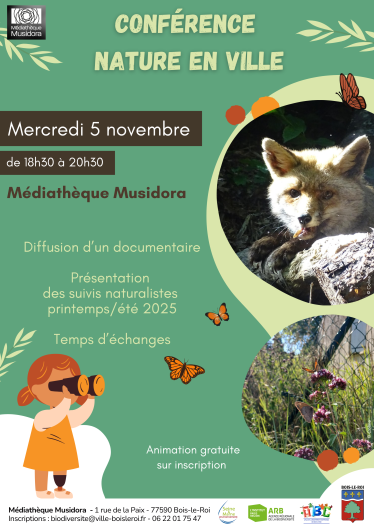 20251105-conférence nature en ville - biodiversité