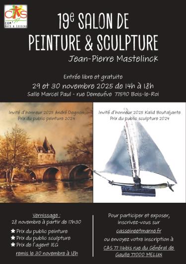 19e  SALON DE  PEINTURE & SCULPTURE Jean-Pierre Mastelinck - CAS