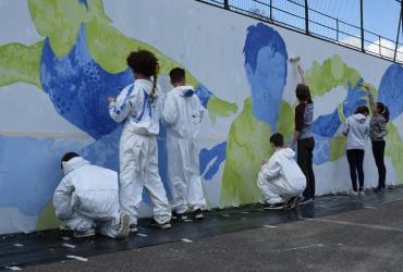 Fresque du complexe Langenargen
