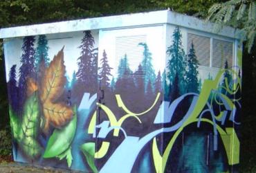 Fresque clos de la cure