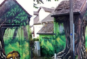 Fresque de l'école maternelle