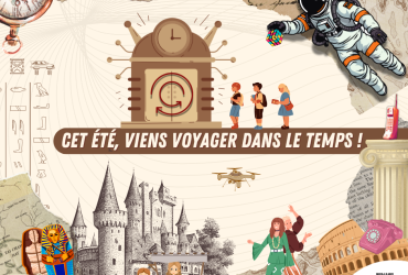 Affiche Voyage dans le temps - ALSH été 25