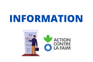 Inforrmation - campagne - action contre la faim