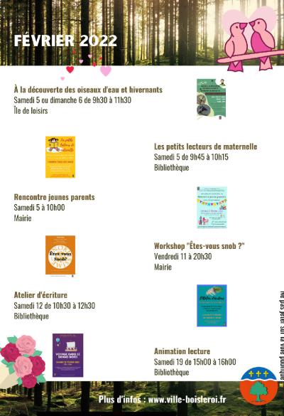 Sortir à Bois-le-Roi - Février 2022