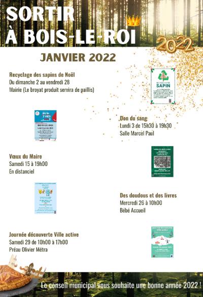 Sortir à Bois-le-Roi - Janvier 2022