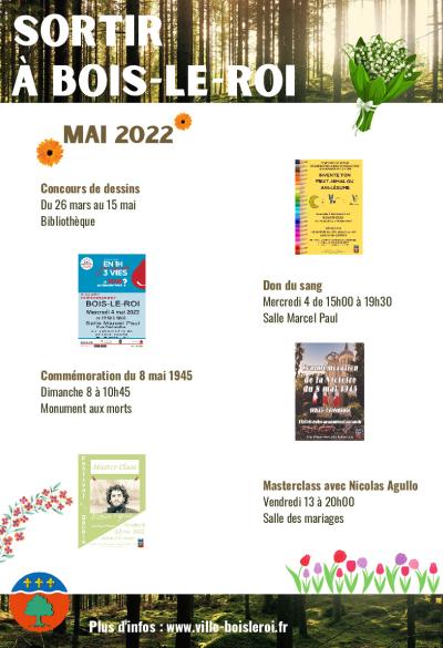 Sortir à Bois-le-Roi - Mai 2022
